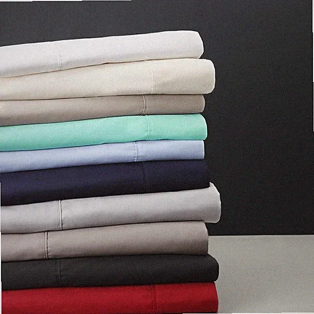 1000 TC OR 1200 TC Egyptian Cotton Select Bed Sheets Solid Colors Full XL Size