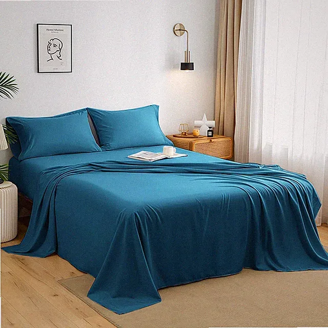 18 Inch Queen Sheets Deep Pocket,4 Piece Sheet Set Breathable and Cooling,Mic...