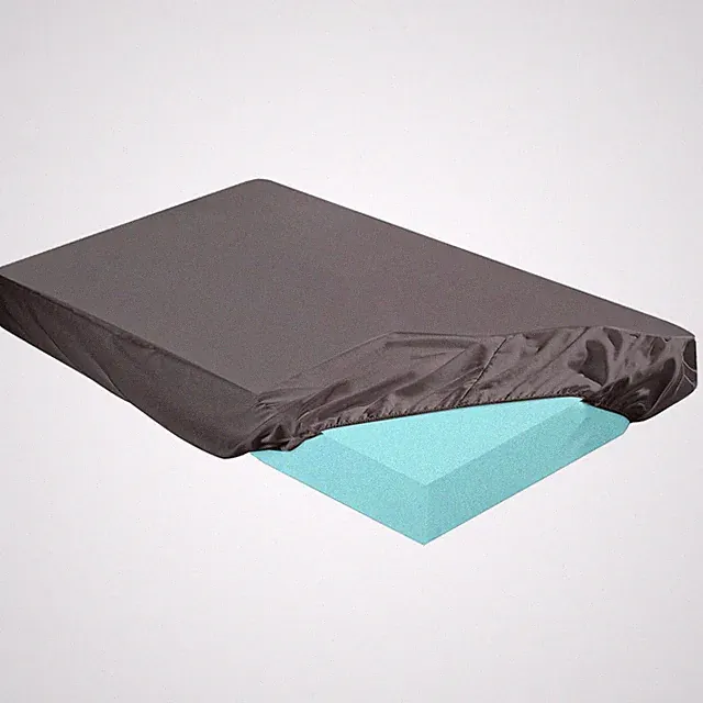2-3 Inch Mattress Topper Cover (Only Cover) Memory Foam Protector Microfiber...