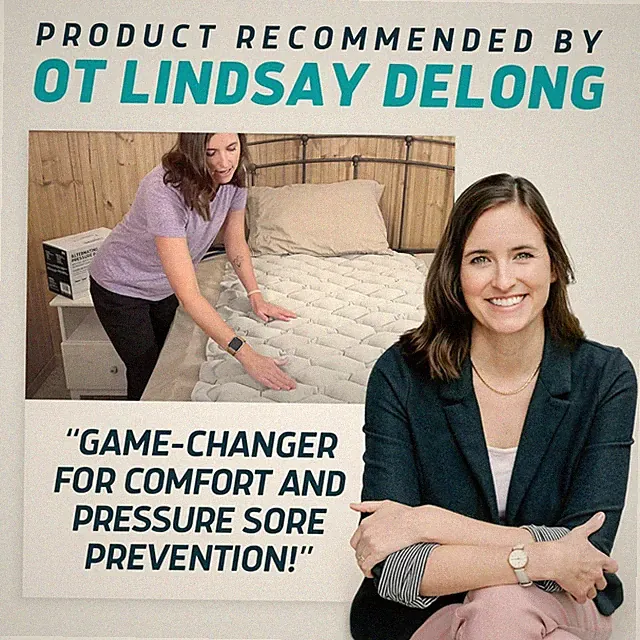 Bed Sore Prevention Mattress Pad - Doctor Recommended