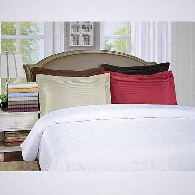Fitted/Flat/Sheet Set Stripe Select Colors & Sizes 1000 TC Egyptian Cotton! Sale