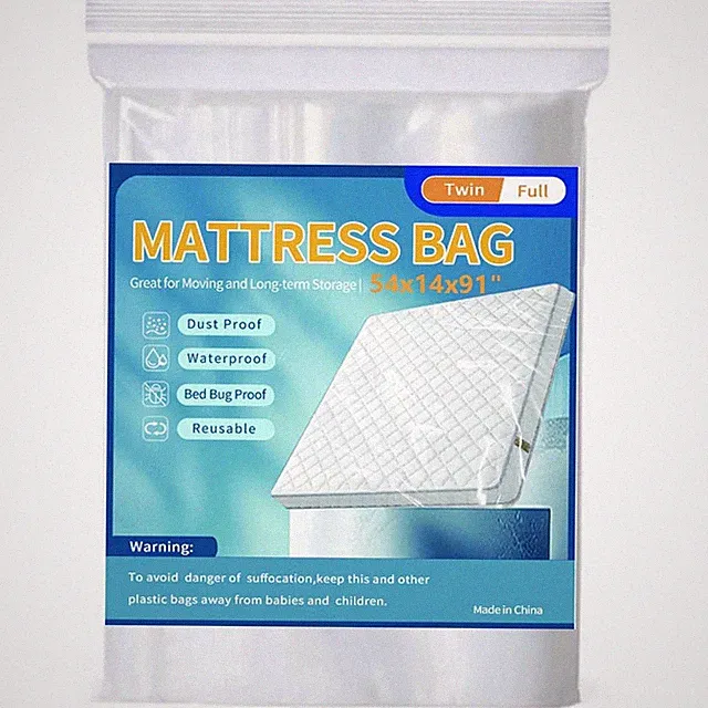 Mattress Bags for Moving Storage,Mattress Protector Cover, Waterproof Mattress