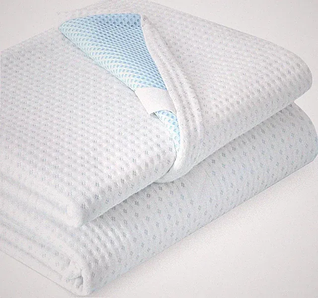Subrtex Mattress Topper Cover (Only Cover) Mattress Protector Bedding Rayon Made