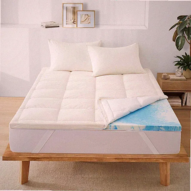 Ultra Plush Feather Bed Mattress Topper, King or Queen Mattress Pillow Top